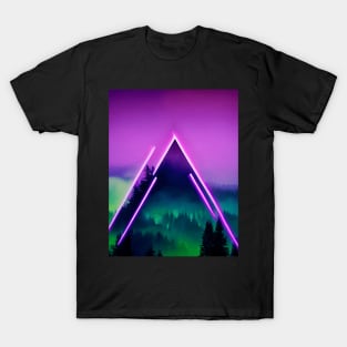 Neon Wilderness: A Journey into the Colorful Unknown T-Shirt